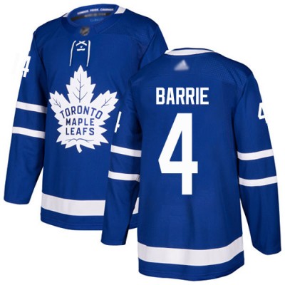 Adidas Toronto Maple Leafs #4 Tyson Barrie Blue Home Authentic Stitched NHL Jersey